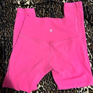 Lululemon align leggings sonic pink